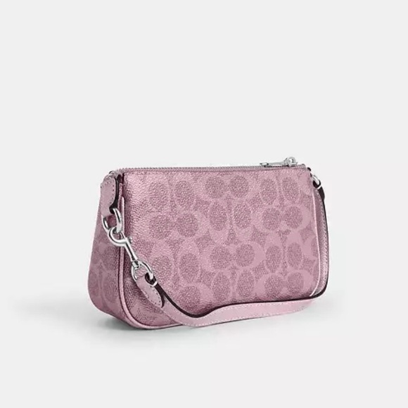 Coach Boxed Nolita 19 And Nolita Bag Charm Set CCK96 Pink/Rose Holiday - Picture 3 of 10